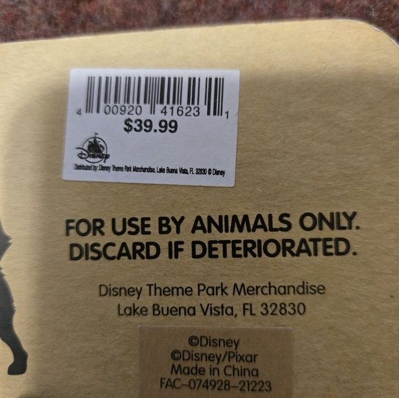 New! Disney Tails XS Dog Dress In Lavender. - Picture 8 of 9